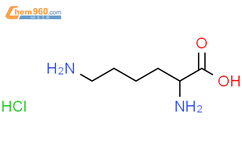 DL-赖氨酸盐酸盐结构式图片|22834-80-6结构式图片