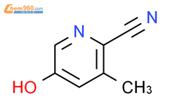 2-氰基-3-甲基-5-羟基吡啶结构式图片|228867-86-5结构式图片
