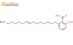 银杏酸结构式图片|22910-60-7结构式图片