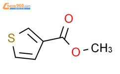 3-噻吩甲酸甲酯结构式图片|22913-26-4结构式图片