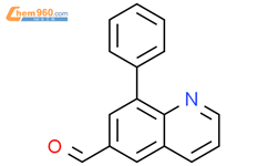 6-Quinolinecarboxaldehyde, 8-phenyl-结构式图片|22934-44-7结构式图片