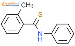 Benzenecarbothioamide,2-methyl-N-phenyl-结构式图片|22978-26-3结构式图片