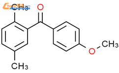 (2,5-二甲基-苯基)-(4-甲氧基-苯基)-甲酮结构式图片|22996-47-0结构式图片