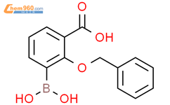 2-(苄氧基)-3-(二羟基硼烷)苯甲酸结构式图片|2304634-24-8结构式图片