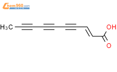 2-癸烯-4,6,8-三炔酸（Z）-结构式图片|23050-77-3结构式图片
