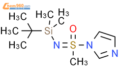 1-(1,1-二甲基乙基)-N-(1H-咪唑-1-基甲基氧化-l-4-磺酰苯胺)-1,1-二甲基硅烷胺结构式图片|2305948-67-6结构式图片