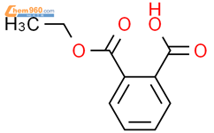 鄰苯二甲酸一乙酯结构式图片|2306-33-4结构式图片