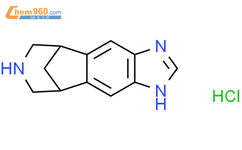 1,5,6,7,8,9-六氢化-5,9-甲咪唑[4,5-h][3]苄嗪 单盐酸盐结构式图片|230615-10-8结构式图片