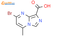2-bromo-4-methyl-imidazo[1,5-a]pyrimidine-8-carboxylic acid结构式图片|2306270-45-9结构式图片
