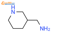 3-氨甲基哌啶结构式图片|23099-21-0结构式图片