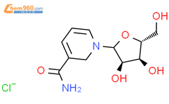 烟酰胺核糖结构式图片|23111-00-4结构式图片