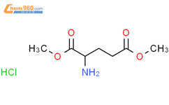L-谷氨酸二甲酯盐酸盐结构式图片|23150-65-4结构式图片
