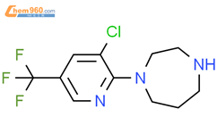 1-(3-氯-5-(三氟甲基)吡啶]-1,4-二氮杂庚烷结构式图片|231953-40-5结构式图片