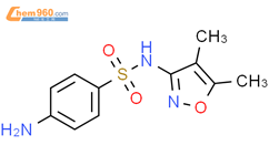 磺胺曲沙唑结构式图片|23256-23-7结构式图片