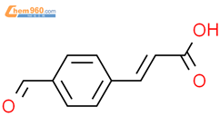 对甲酰基肉桂酸结构式图片|23359-08-2结构式图片