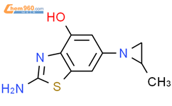2-​氨基-​6-​(2-​甲基-​1-​氮丙啶基)​-4-​苯并噻唑结构式图片|2351225-46-0结构式图片