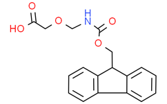 2-​[[（9H-​芴-​9-​甲氧基）​羰基]​氨基]​甲氧基]​-乙酸结构式图片|2353951-49-0结构式图片