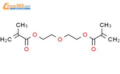 二乙二醇二甲基丙烯酸酯结构式图片|2358-84-1结构式图片