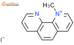 1-methyl-1,10-phenanthrolinium iodide结构式