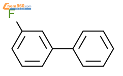 3-氟联苯结构式图片|2367-22-8结构式图片