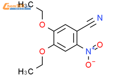 4,5-Diethoxy-2-nitrobenzonitrile结构式图片|236750-63-3结构式图片