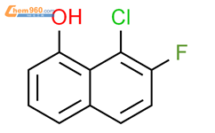 8-氯-7-氟萘-1-醇结构式图片|2375588-90-0结构式图片