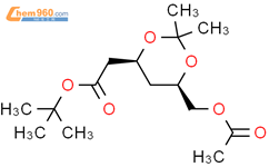 2,4-二脱氧-3,5-O-(1- 甲基亚乙基)-L-赤型-己酸-6-乙酸-1,1-二甲基乙酯结构式图片|2375865-91-9结构式图片