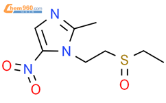 1-​[2-​（乙基亚磺酰基）​乙基]​-​2-​甲基-​5-​硝基1H-​咪唑，结构式图片|2376335-05-4结构式图片