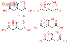 2-​羟基-​1,​2,​3-​丙烷三羧酸 钛(4+)盐(5:2)结构式图片|2376916-18-4结构式图片