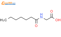 N-庚酰基甘氨酸结构式图片|23783-23-5结构式图片
