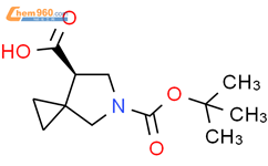 (R)-5-氮杂-螺[2.4]庚烷-5,7-二羧酸5-叔丁酯结构式图片|2381235-83-0结构式图片