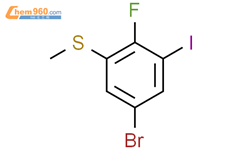 (5-Bromo-2-fluoro-3-iodophenyl)(methyl)sulfane结构式图片|2385051-28-3结构式图片