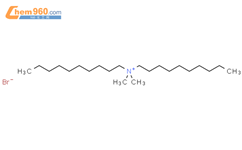 二癸基二甲基溴化铵结构式图片|2390-68-3结构式图片