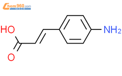 4-氨基肉桂酸结构式图片|2393-18-2结构式图片