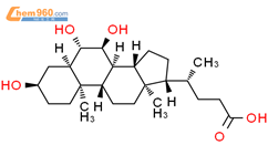 α-鼠胆酸结构式图片|2393-58-0结构式图片
