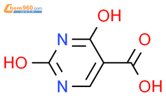 2,4-二羟基嘧啶-5-羧酸结构式图片|23945-44-0结构式图片