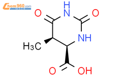 4-Pyrimidinecarboxylic acid, hexahydro-5-methyl-2,6-dioxo-, cis-结构式图片|23953-21-1结构式图片