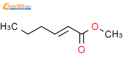 2-己烯酸甲酯结构式图片|2396-77-2结构式图片