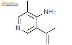 3-甲基-5-(丙-1-烯-2-基)吡啶-4-胺结构式图片|2397624-10-9结构式图片