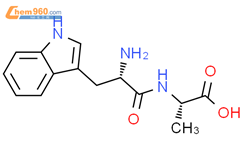 L-色氨酰-L-丙氨酸结构式图片|24046-71-7结构式图片