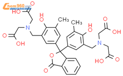 邻甲酚酞络合剂结构式图片|2411-89-4结构式图片
