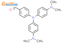 4-(双(4-二甲氨基苯基)氨基)苯甲醛结构式图片|2411528-84-0结构式图片