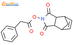 N-(苯基乙酰氧基)-5-降冰片烯-2,3-二甲酰亚胺结构式图片|24147-29-3结构式图片