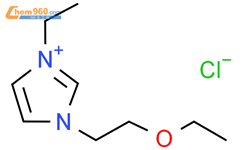 1-乙氧基乙基-3-乙基咪唑氯盐结构式图片|2418623-98-8结构式图片