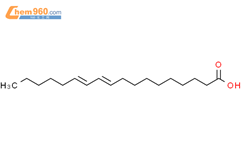 共轭(10E,12Z)-亚油酸结构式图片|2420-56-6结构式图片
