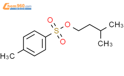 对甲苯磺酸异戊酯结构式图片|2431-75-6结构式图片