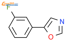 5-(3-氟苯基)噁唑结构式图片|243455-58-5结构式图片