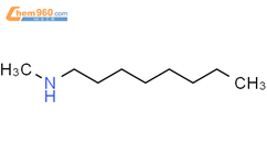 N-甲基辛胺结构式图片|2439-54-5结构式图片