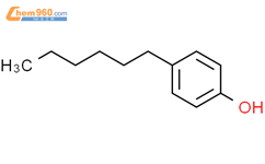 4-己基苯酚结构式图片|2446-69-7结构式图片