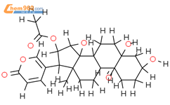 19-氧代华蟾毒它灵结构式图片|24512-60-5结构式图片